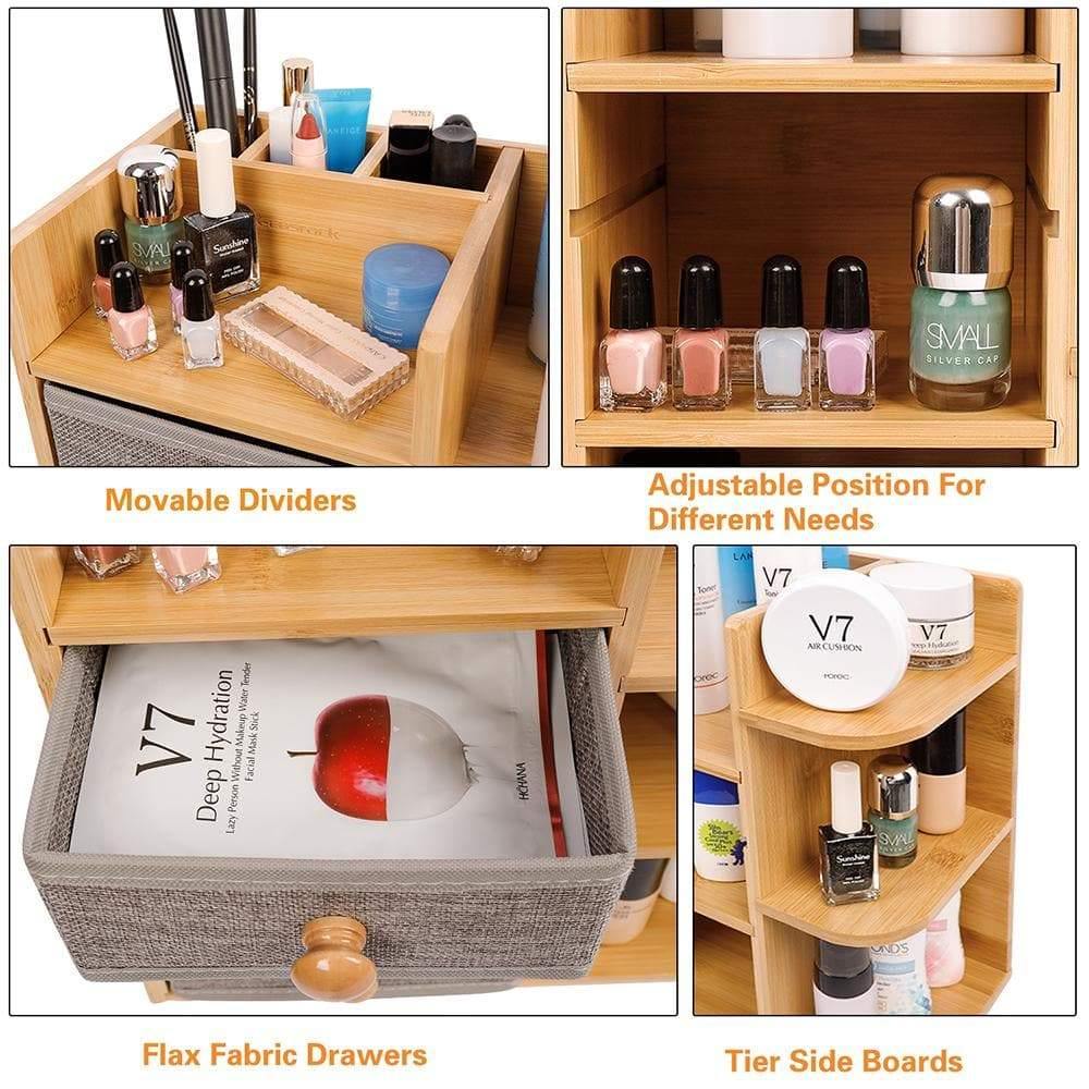 Makeup organizer shops box